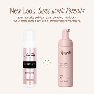 2 HR Express Self-Tanning Mousse Medium 200ml