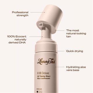 8 HR Deluxe Self-Tanning Mousse Medium