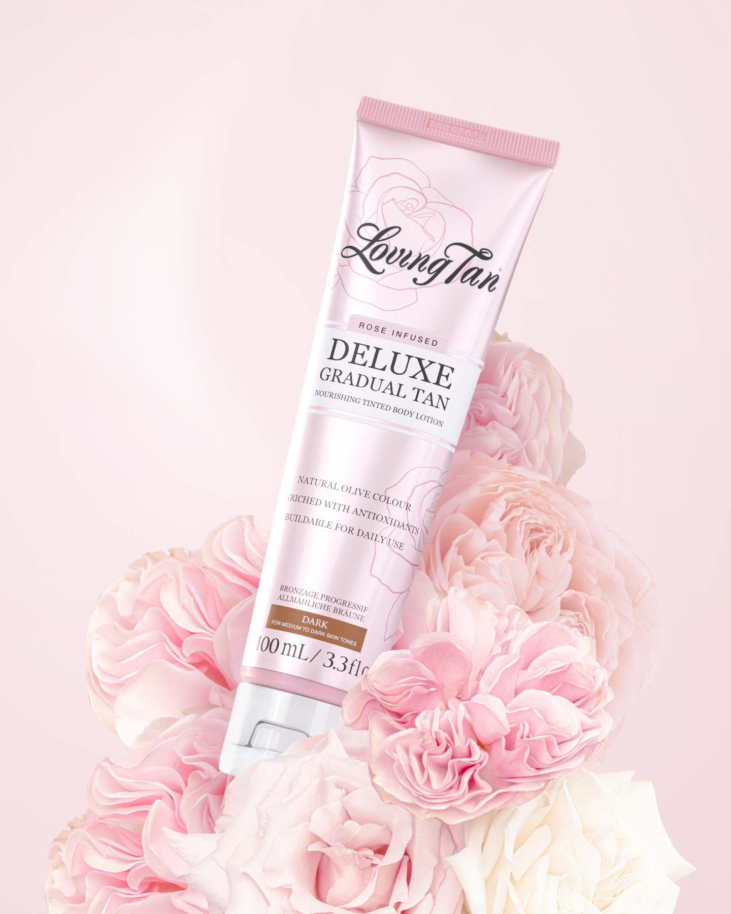 Rose Deluxe Gradual Tan Dark